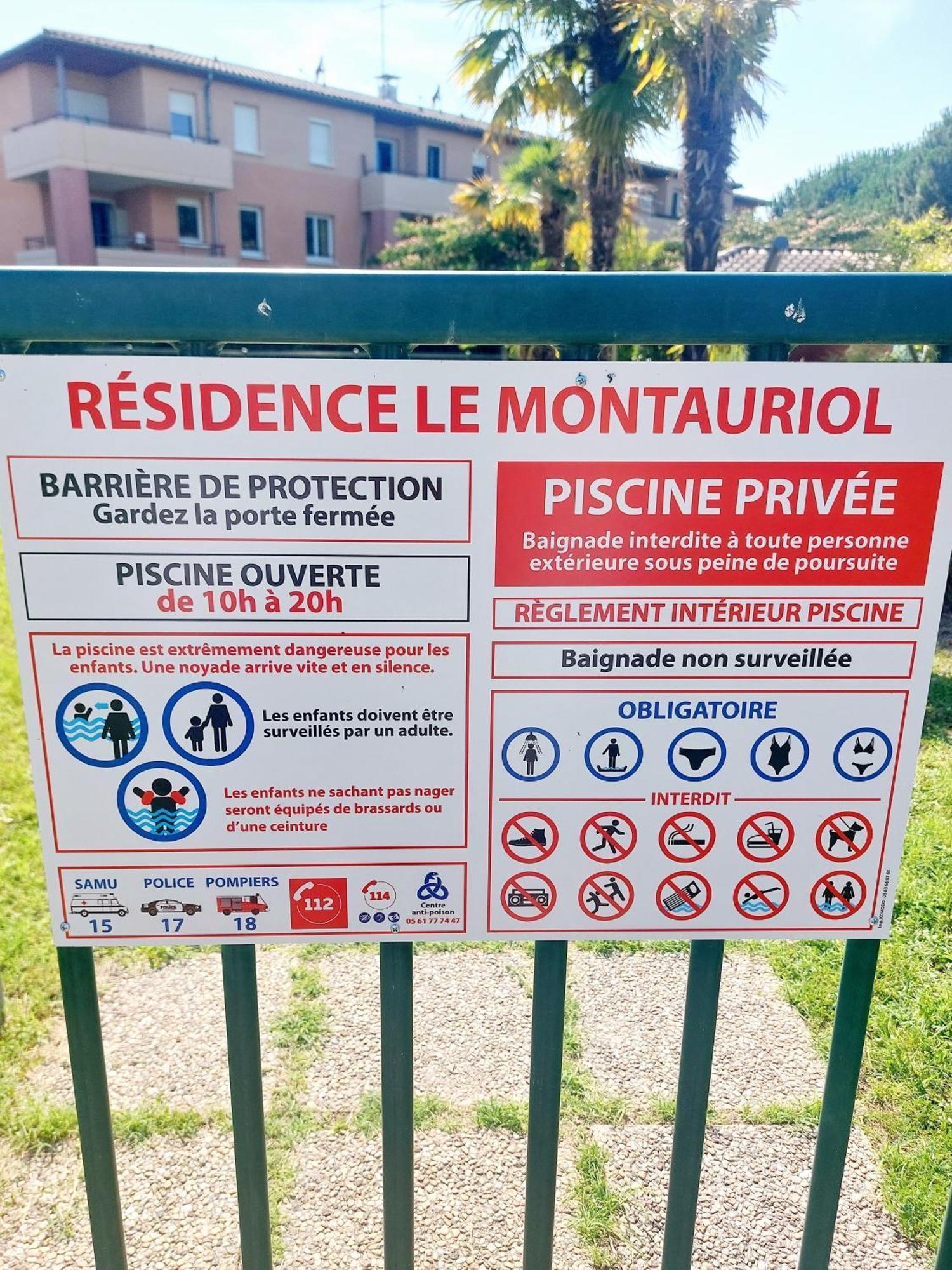 Апартаменты Le Montauriol - Logement Avec Terrasse - Piscine -Tennis - Place De Parking Privee Монтобан Экстерьер фото